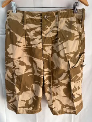 Genuine British Army Desert DPM Lightweight Shorts - Grade 1 - Size 27/84/100