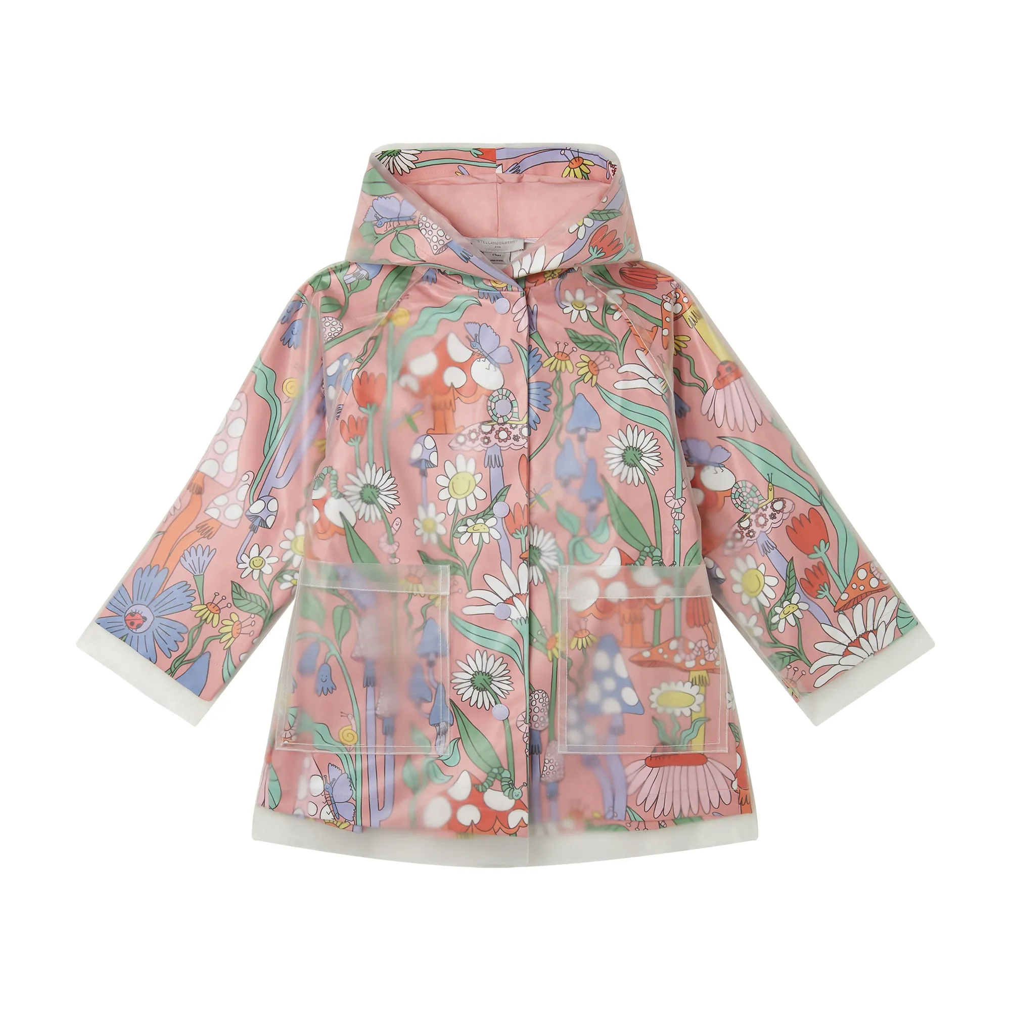 Girls Pink Fairy Coat