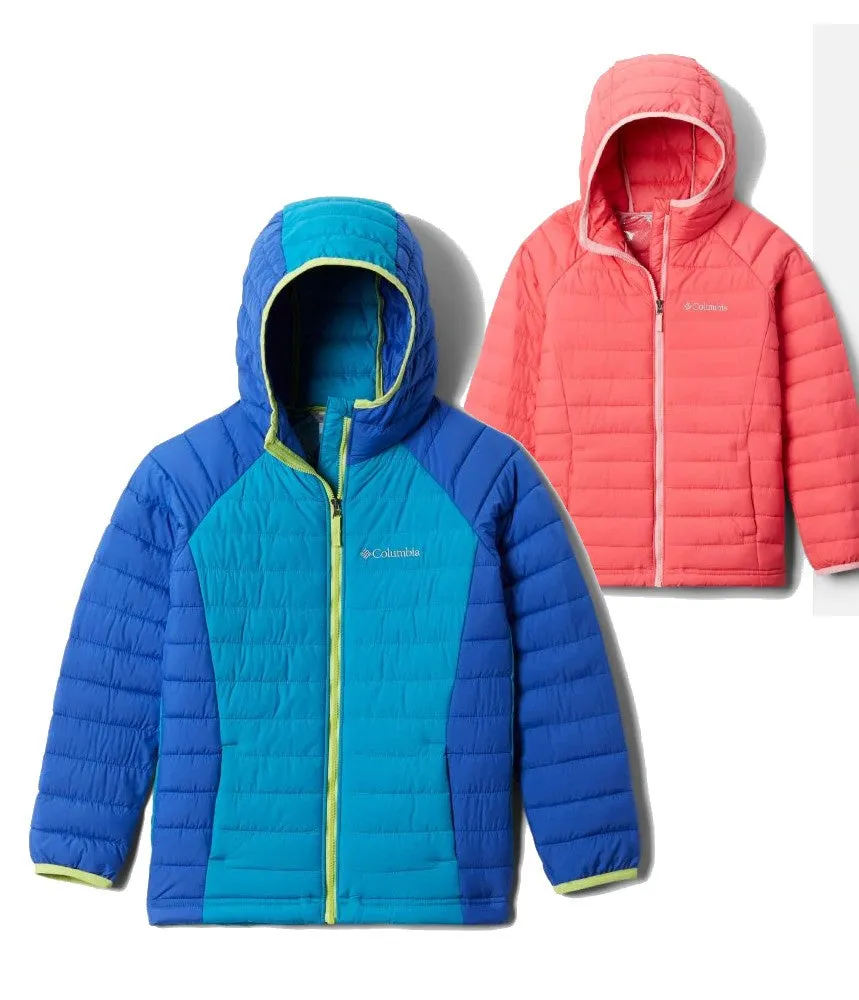 GIRL'S POWDER LITE HOODED JACKET 2.0 (AGES 4-10)