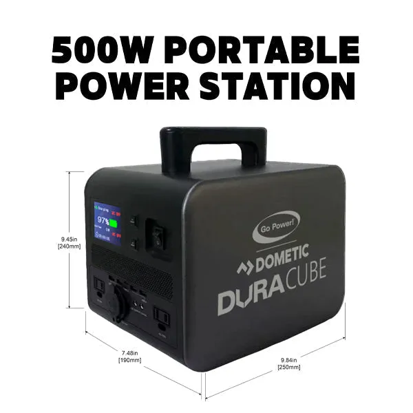Go Power! Duracube 500W Portable Power Station