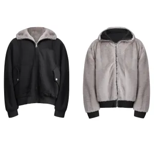 Hooded Insulated Jacket with Ear Design