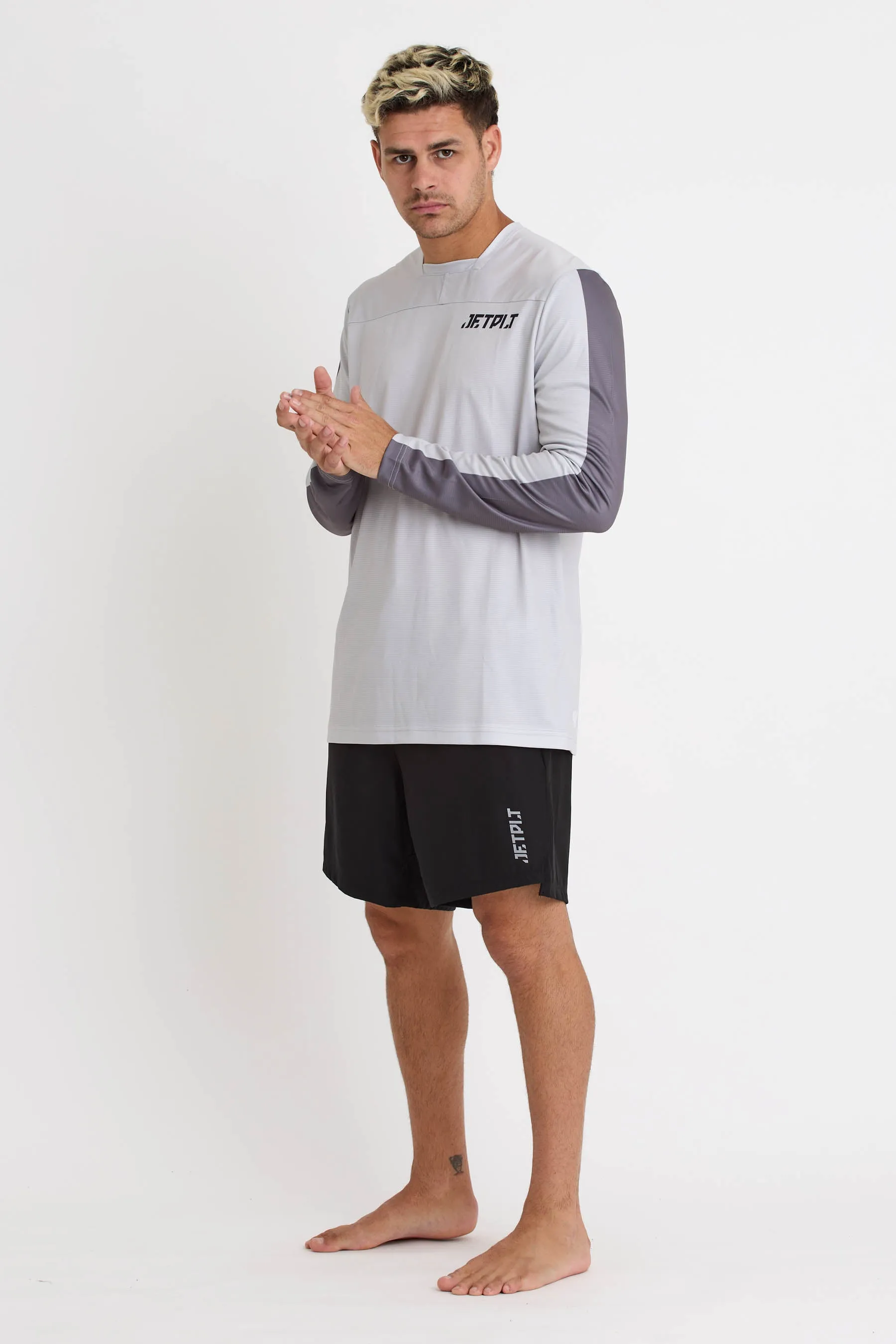 Jetpilot UV LS Jersey - Grey