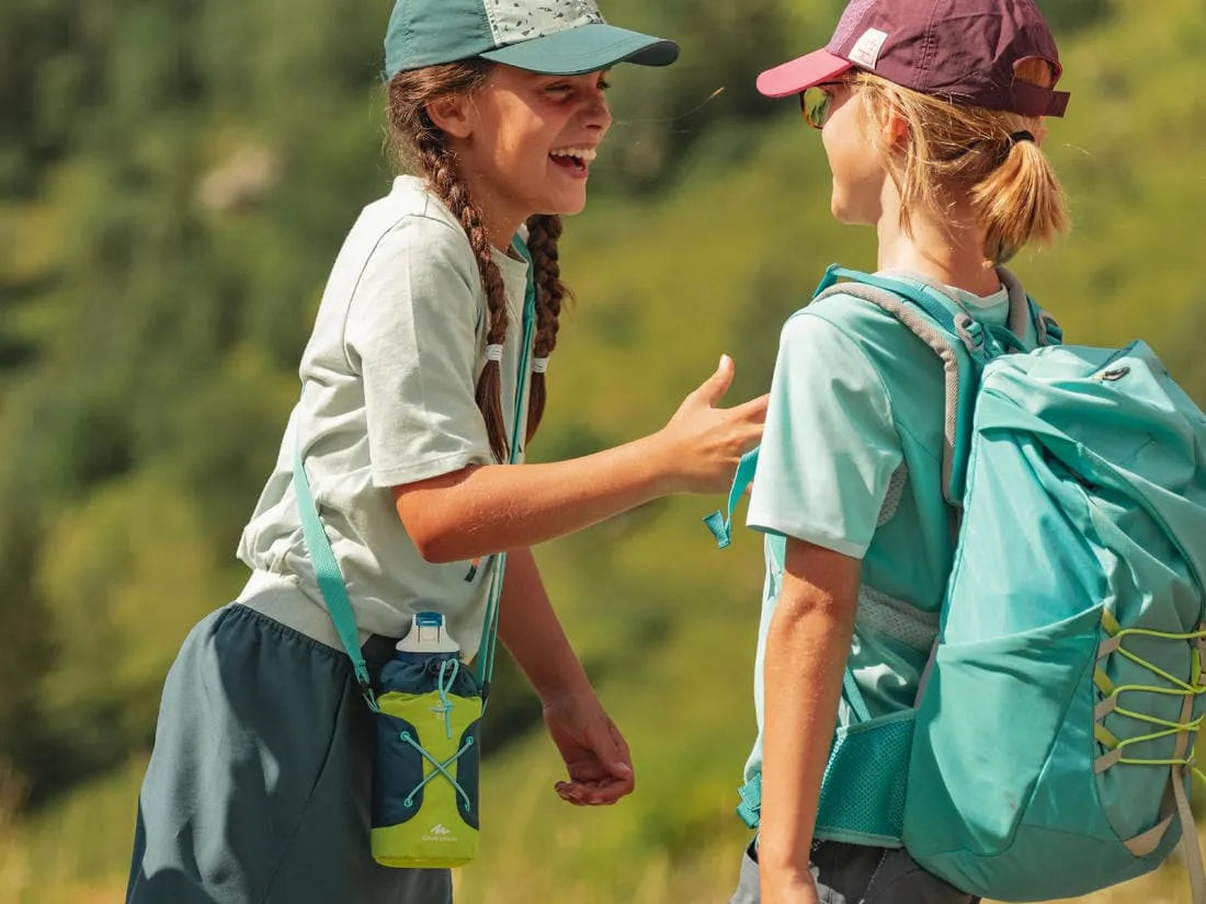 Jupe short de randonnée - MH100 grise et - enfant 7-15 ans