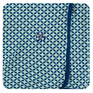 KicKee Pants Pistachio Taj Mahal Swaddling Blanket
