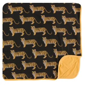 KicKee Pants Zebra Tiger Toddler Blanket
