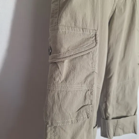 Kuhl Kurve Womens Kontra Activewear Capris &amp; Shorts Khaki 10 Hiking Outdoors