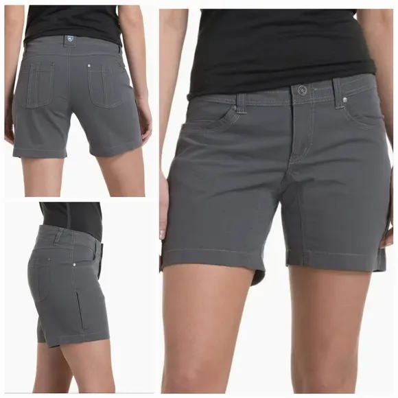 Kuhl Splash Shorts 5.5&quot; Shadow Grey Size 8