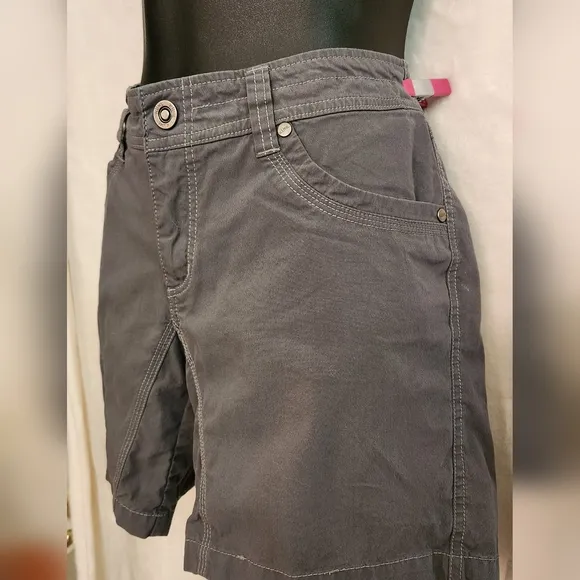 Kuhl Splash Shorts 5.5&quot; Shadow Grey Size 8