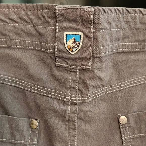 Kuhl Splash Shorts 5.5&quot; Shadow Grey Size 8