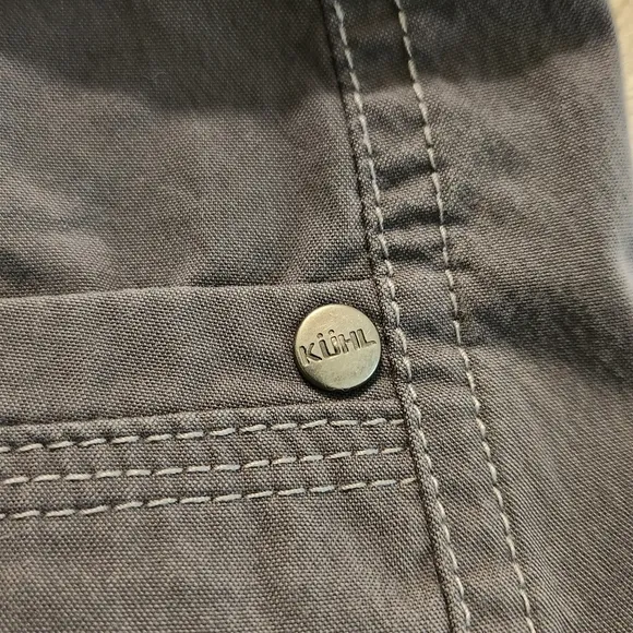 Kuhl Splash Shorts 5.5&quot; Shadow Grey Size 8