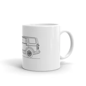 Land Rover Discovery IV Silhouette Mug