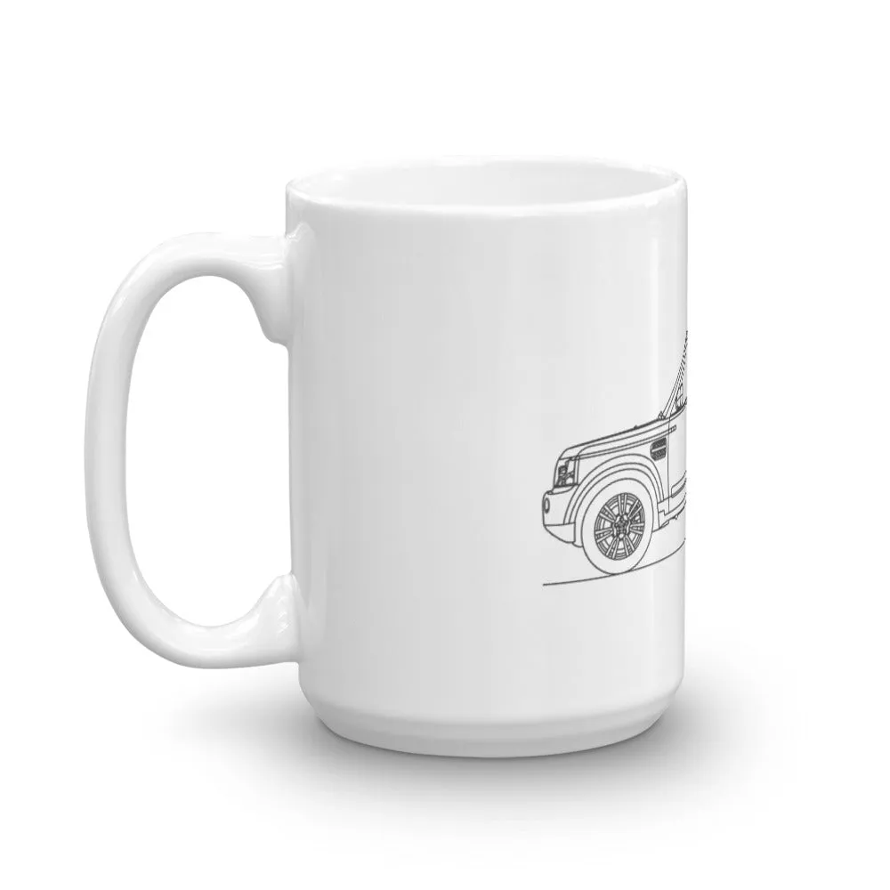 Land Rover Discovery IV Silhouette Mug