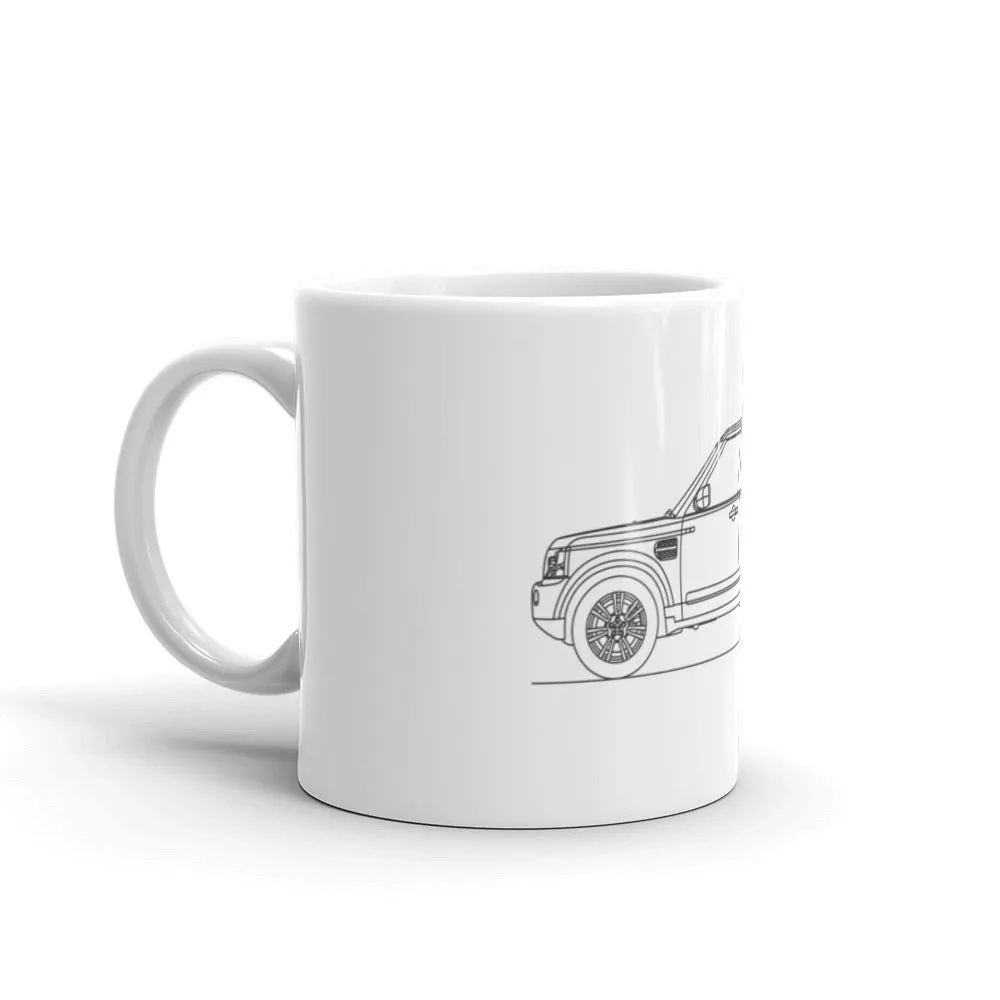 Land Rover Discovery IV Silhouette Mug