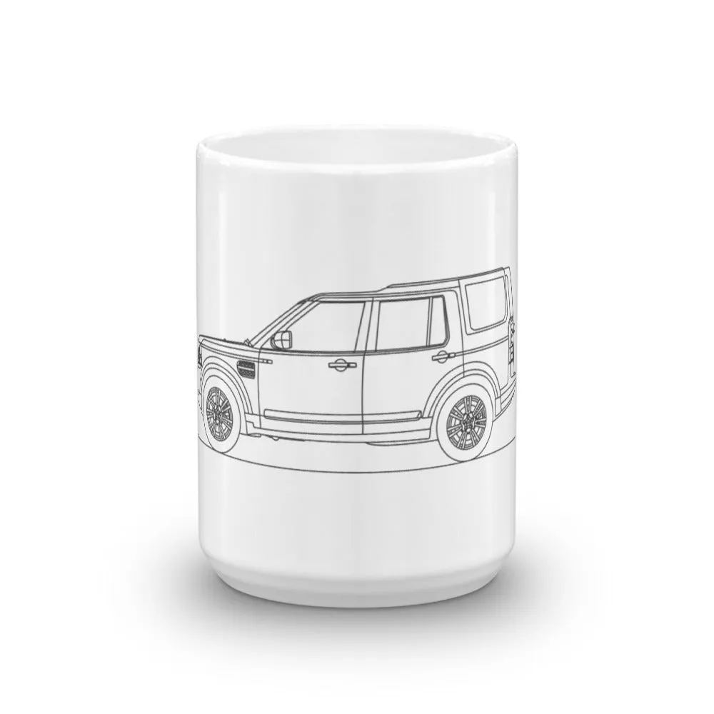 Land Rover Discovery IV Silhouette Mug