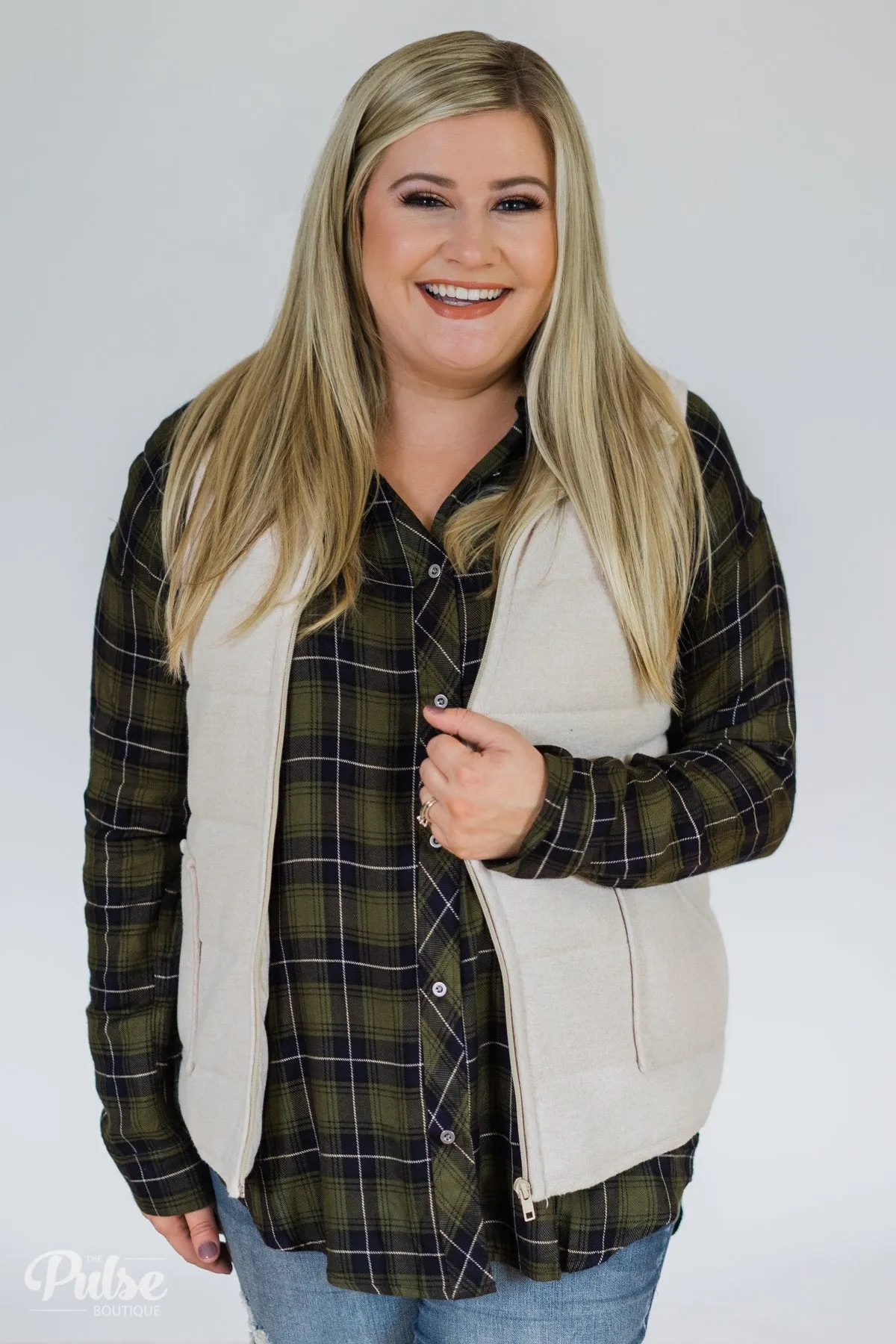Lightweight Soft Vest- Oatmeal