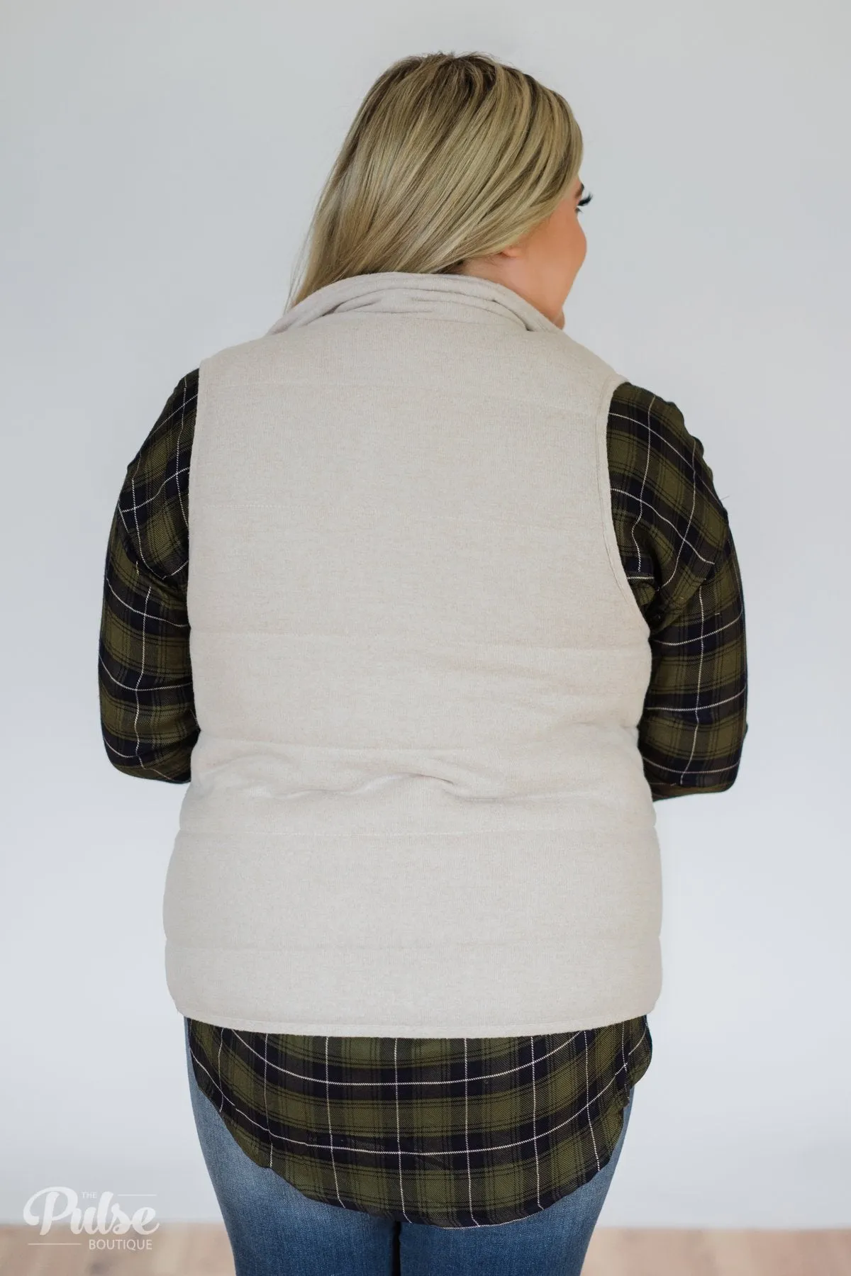 Lightweight Soft Vest- Oatmeal
