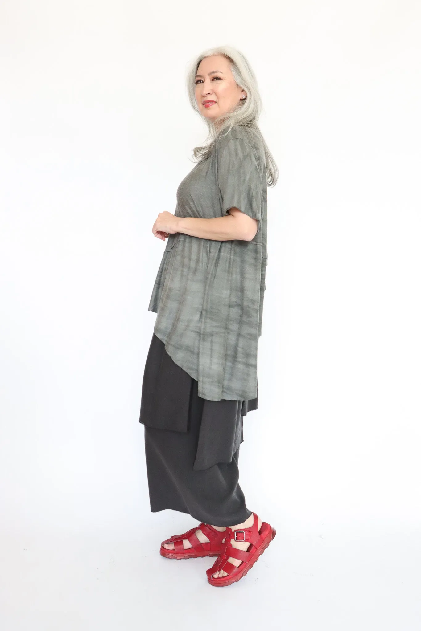 LOYKO Grey Asymmetry Top