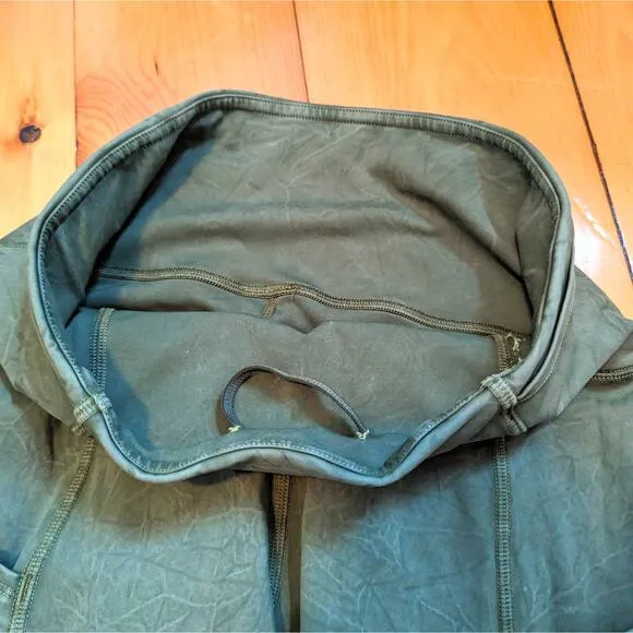 Lululemon Fast and Free Short 10&quot; Ice Dye Ice Wash Moss Green Size 4 Pockets