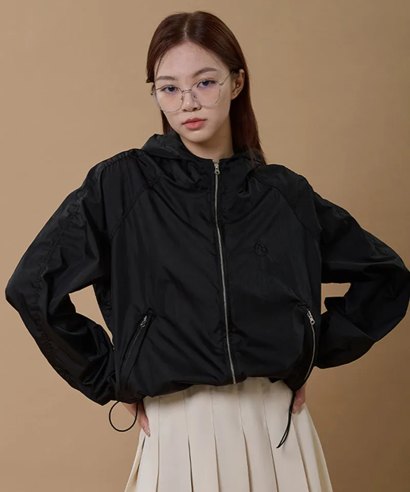 MACKY Golf: Skin Packable Hood Jacket - Black