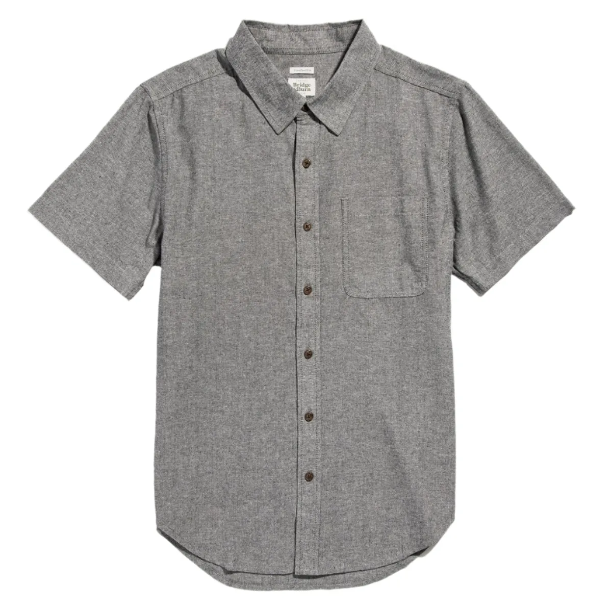 Malcolm Shirt | Iron Chambray