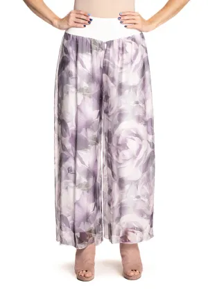 Maraja Silk Pants in Rhapsody