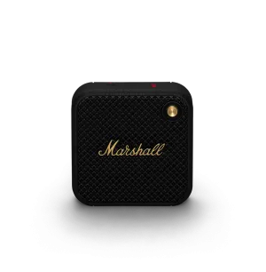 Marshall Willen Bluetooth Portable Speaker, Black & Brass [OPEN BOX]