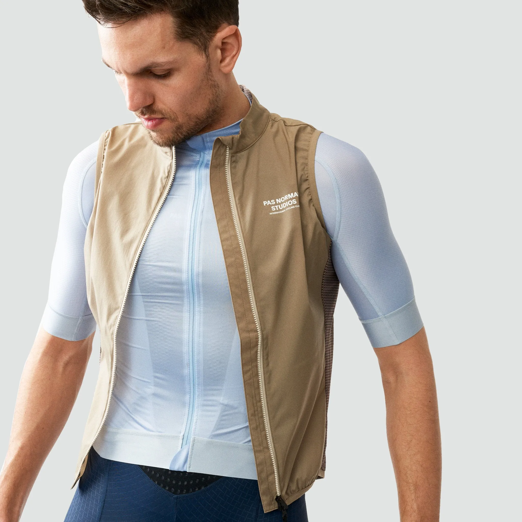 Mechanism Stow Away Gilet - Beige