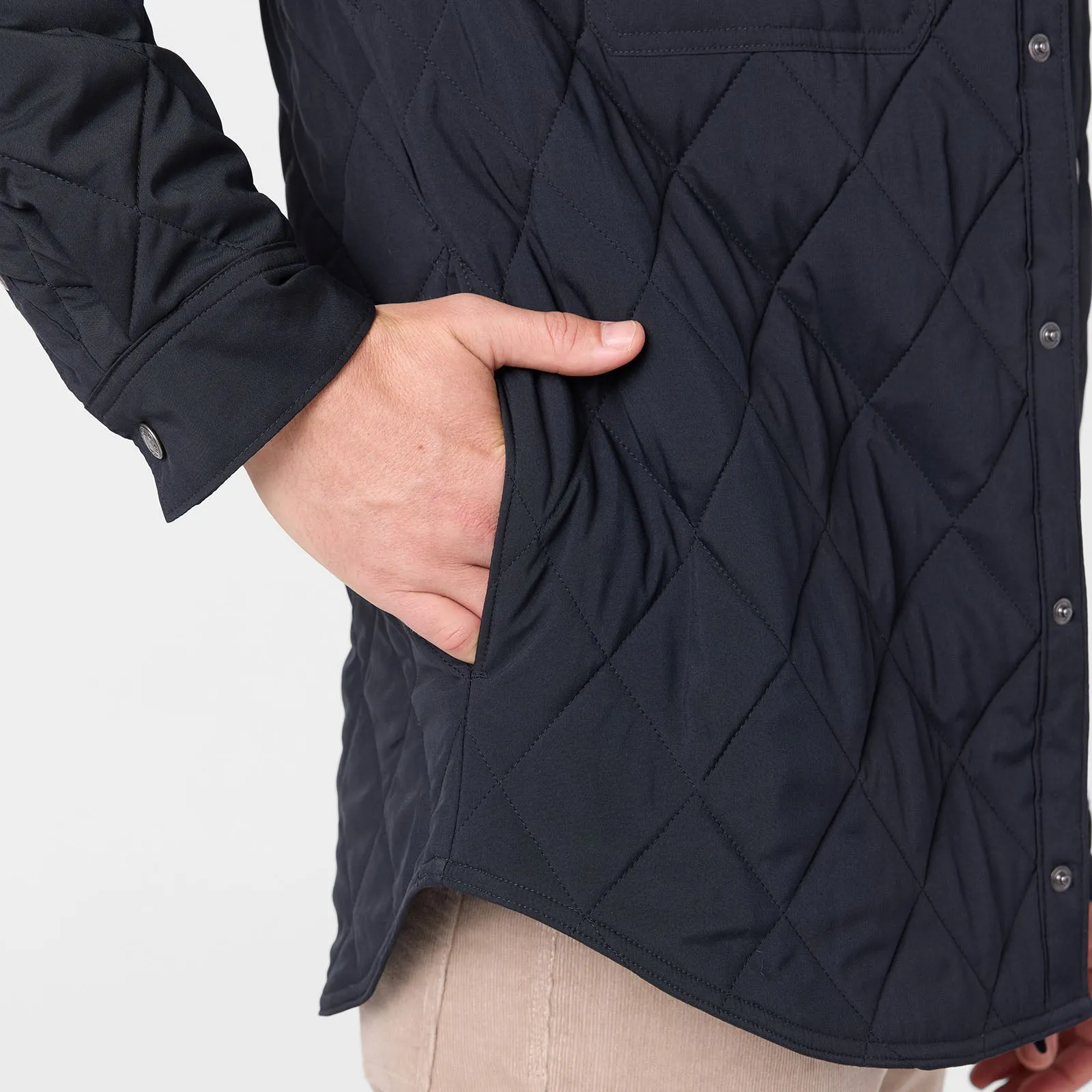 Men's Belton Quilted Shirtjac