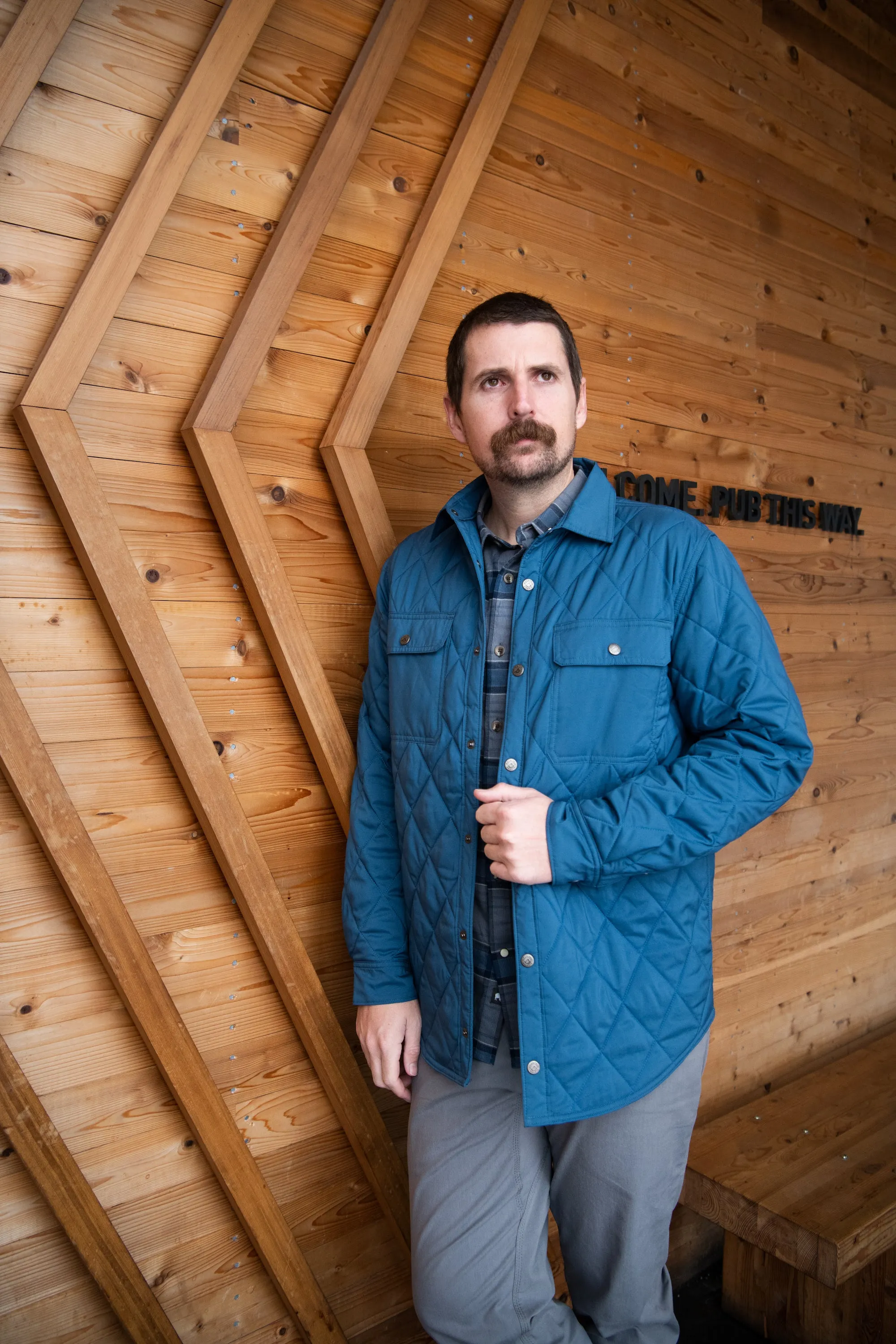 Men's Belton Quilted Shirtjac