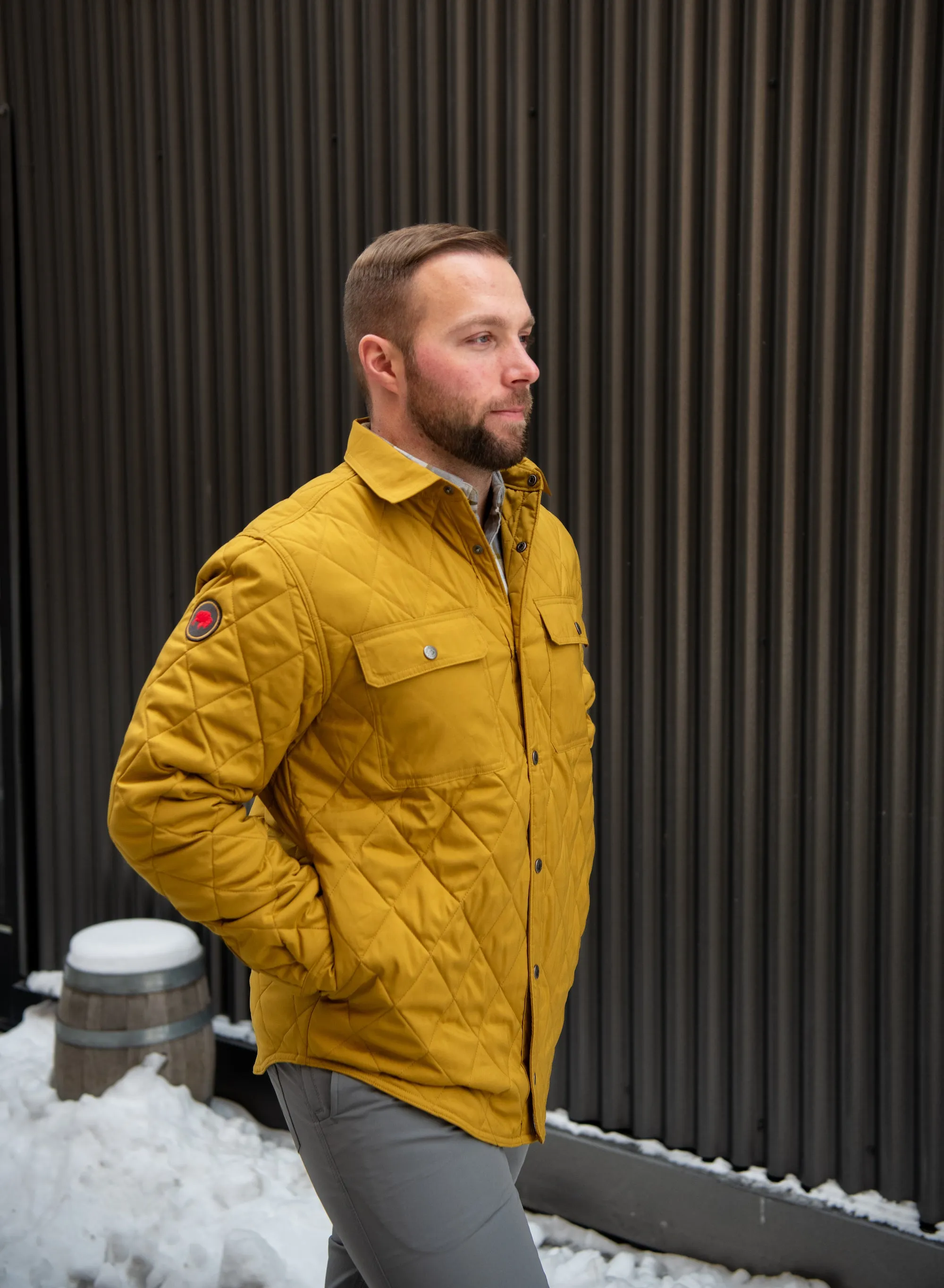 Men's Belton Quilted Shirtjac
