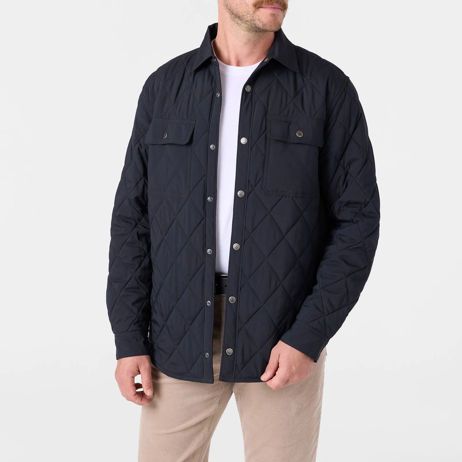 Men's Belton Quilted Shirtjac