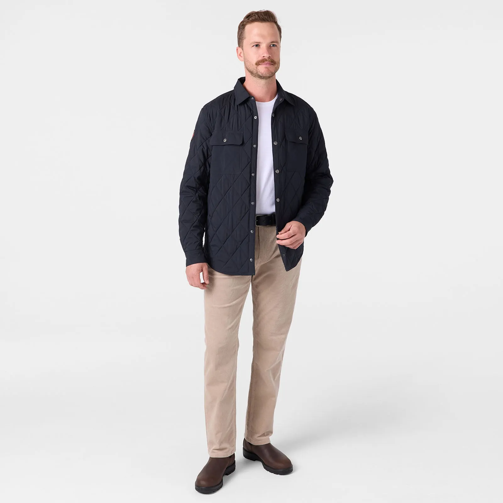 Men's Belton Quilted Shirtjac