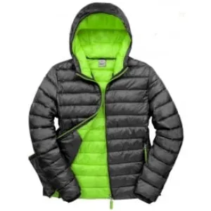 Men's snow bird hooded jacket