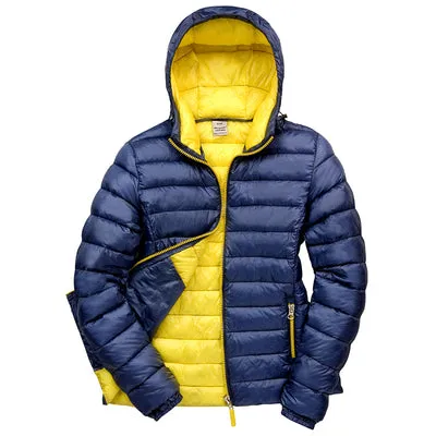 Men's snow bird hooded jacket