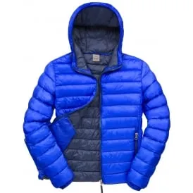 Men's snow bird hooded jacket