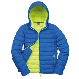 Men's snow bird hooded jacket