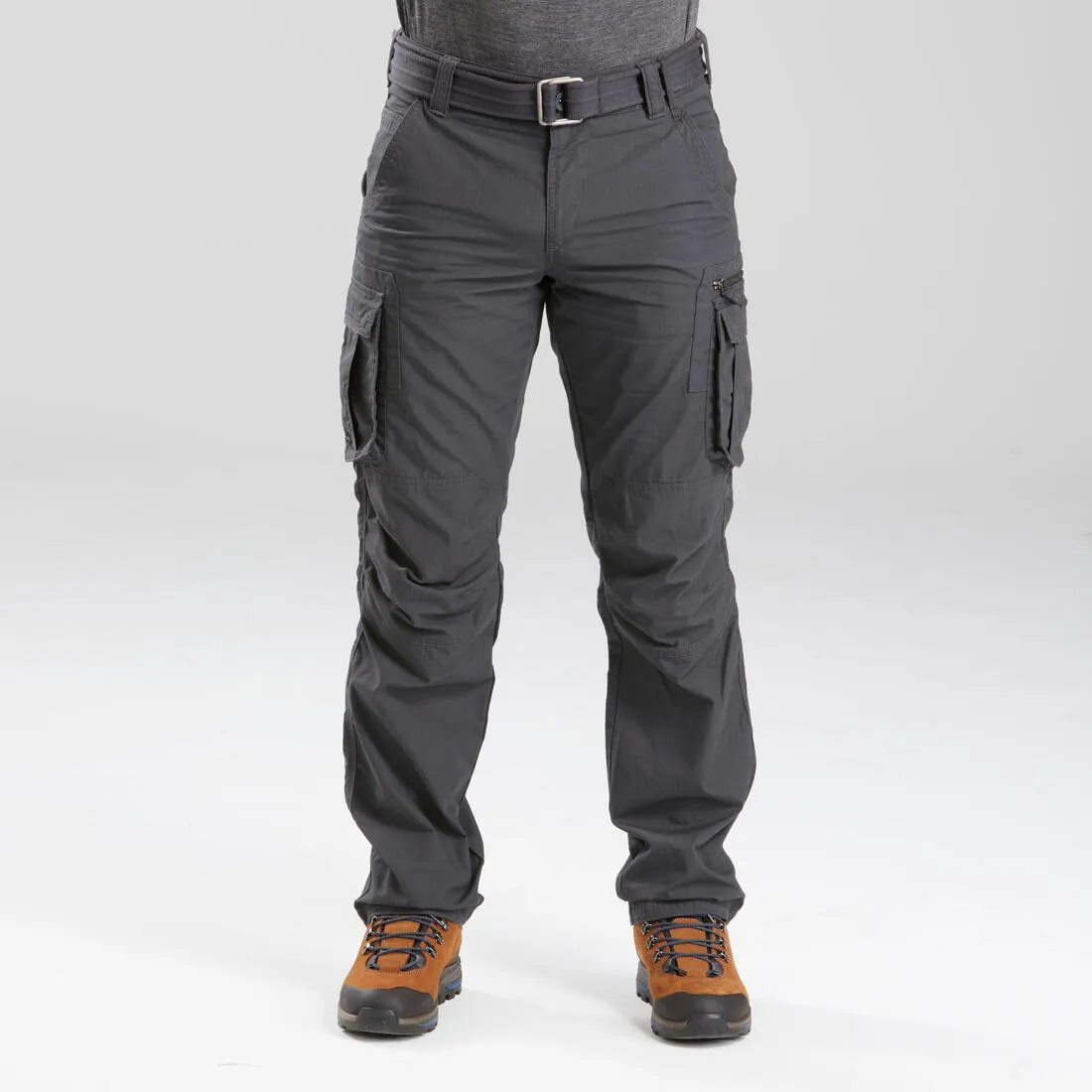 Men's Travel Trekking Cargo Trousers - TRAVEL 500