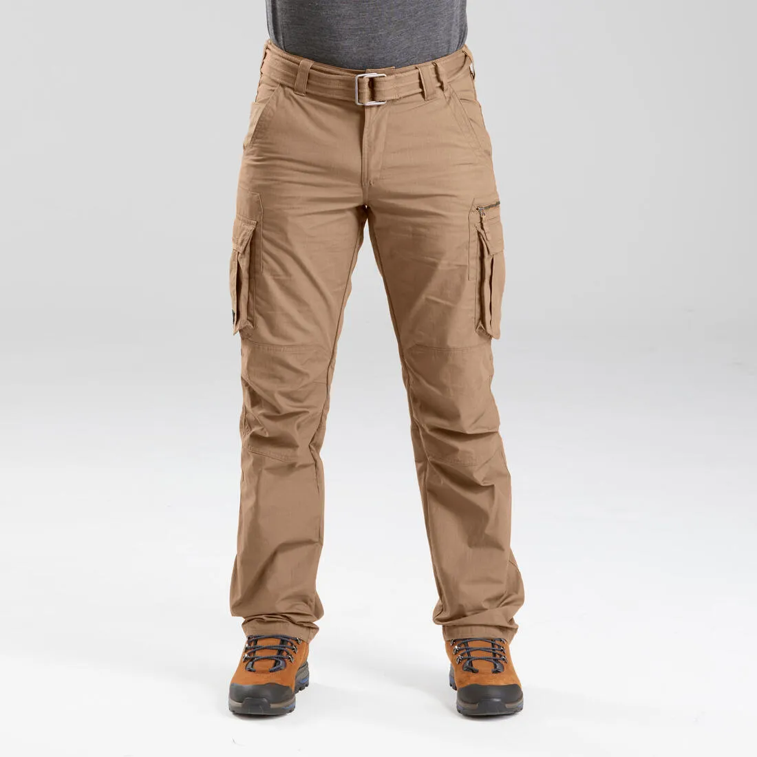Men's Travel Trekking Cargo Trousers - TRAVEL 500