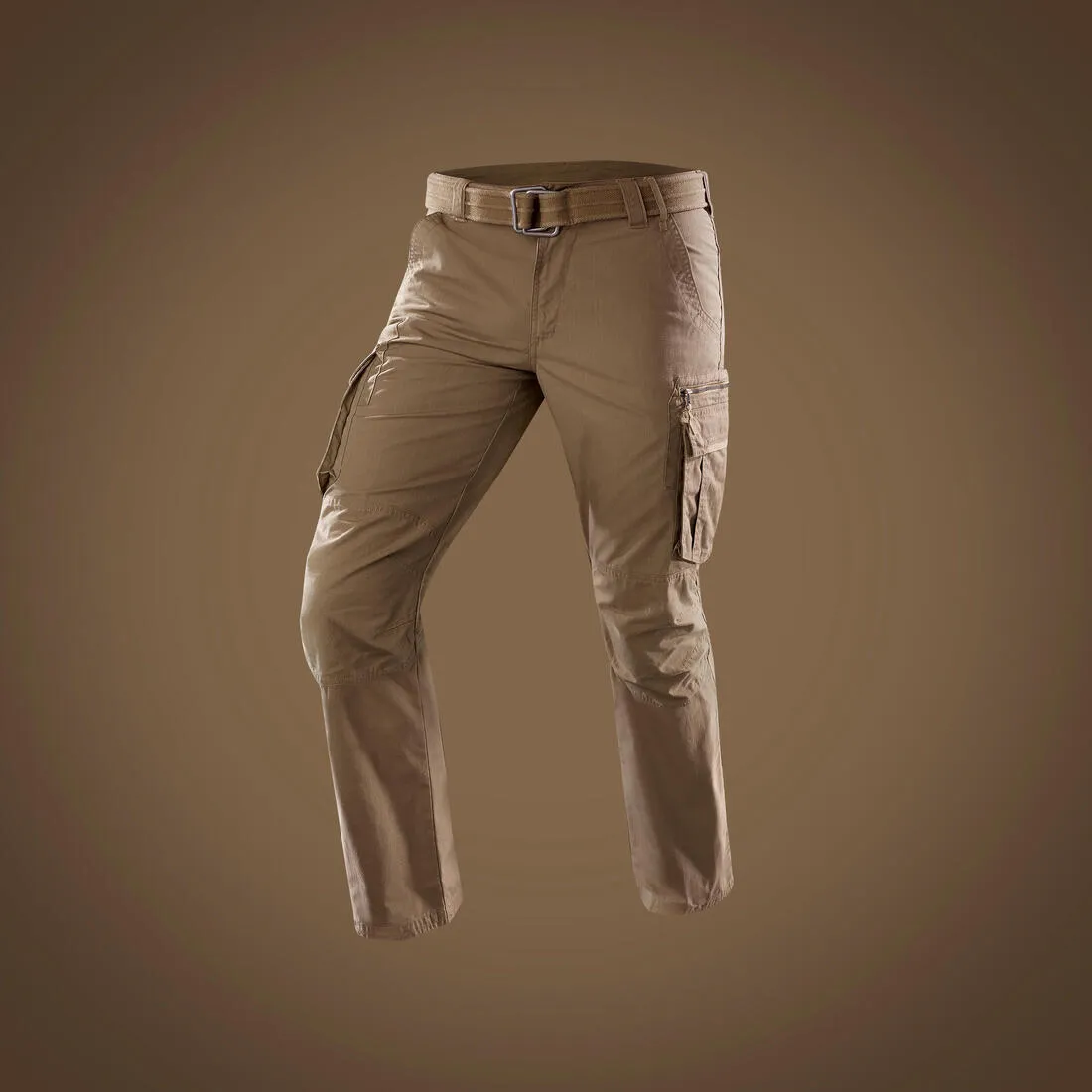Men's Travel Trekking Cargo Trousers - TRAVEL 500