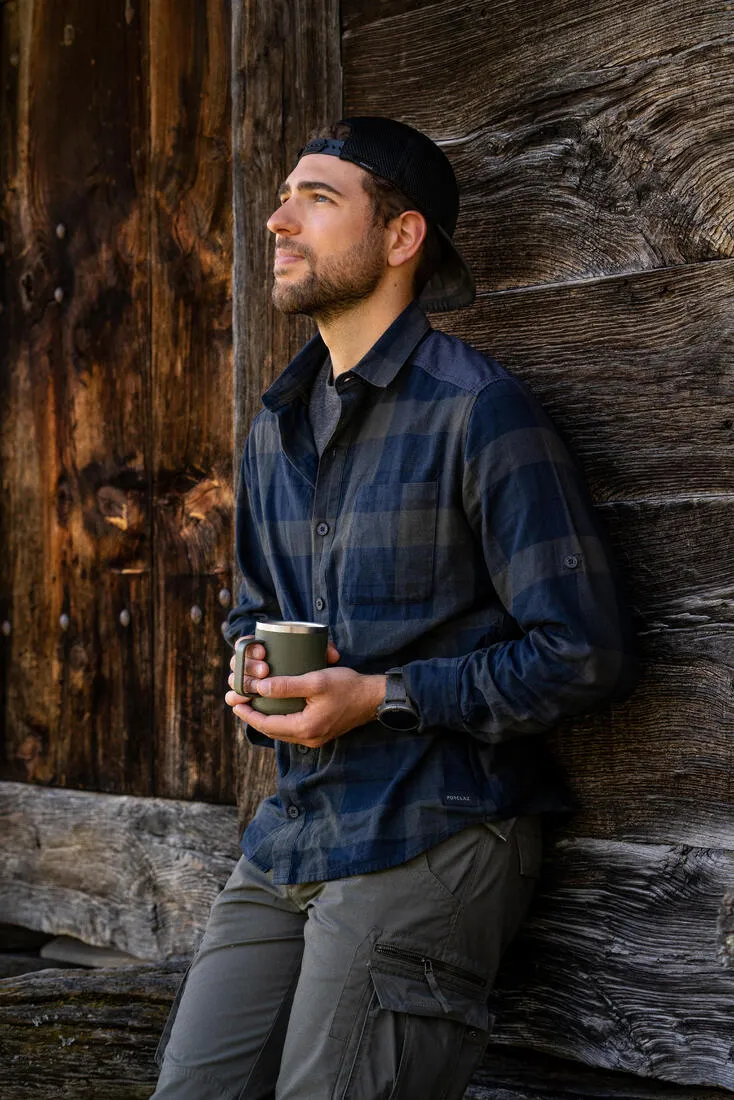 Men's Travel Trekking Cargo Trousers - TRAVEL 500