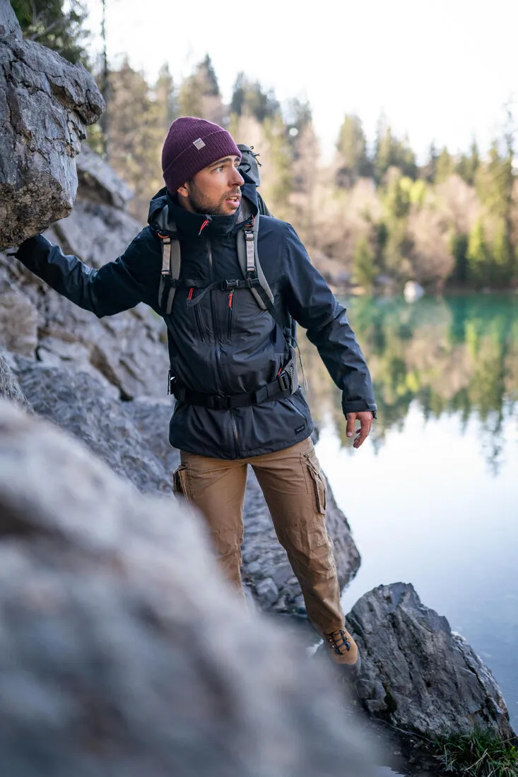Men's Travel Trekking Cargo Trousers - TRAVEL 500
