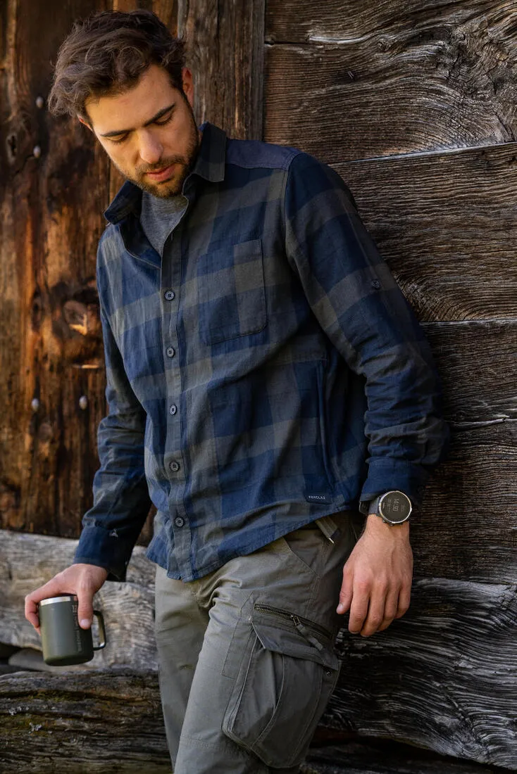 Men's Travel Trekking Cargo Trousers - TRAVEL 500