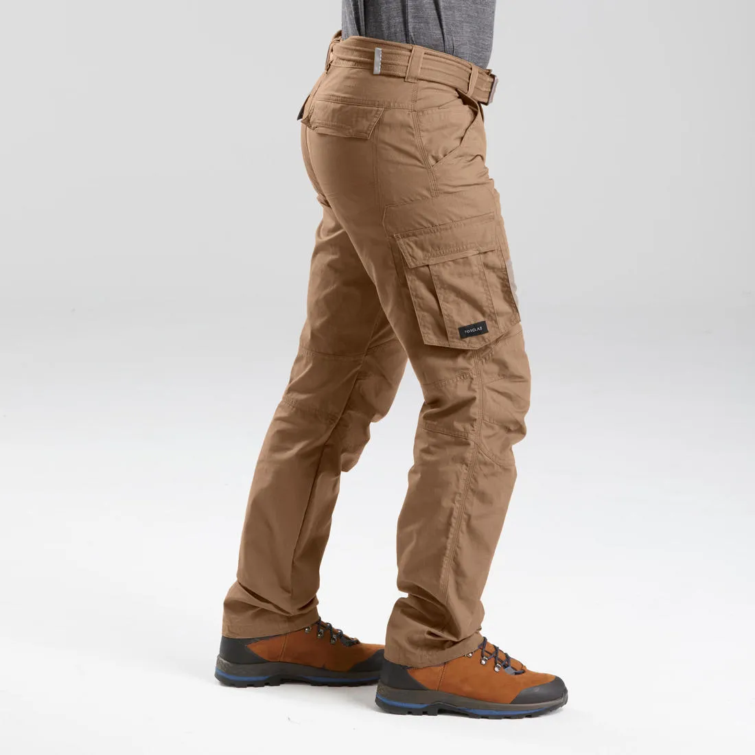 Men's Travel Trekking Cargo Trousers - TRAVEL 500