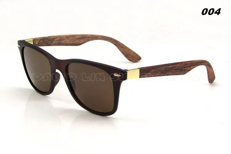 Men's Wooden Style Sunglasses In 6 Colors!