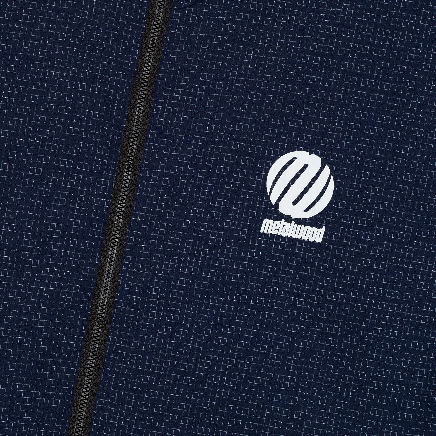 Metalwood Studio Lightweight Ripstop Wind Jacket Navy