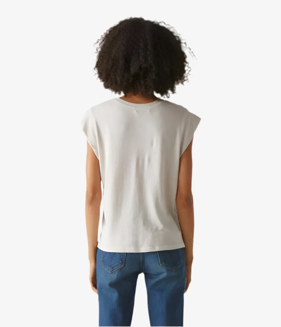 Michael Stars Joey Power Shoulder Tee