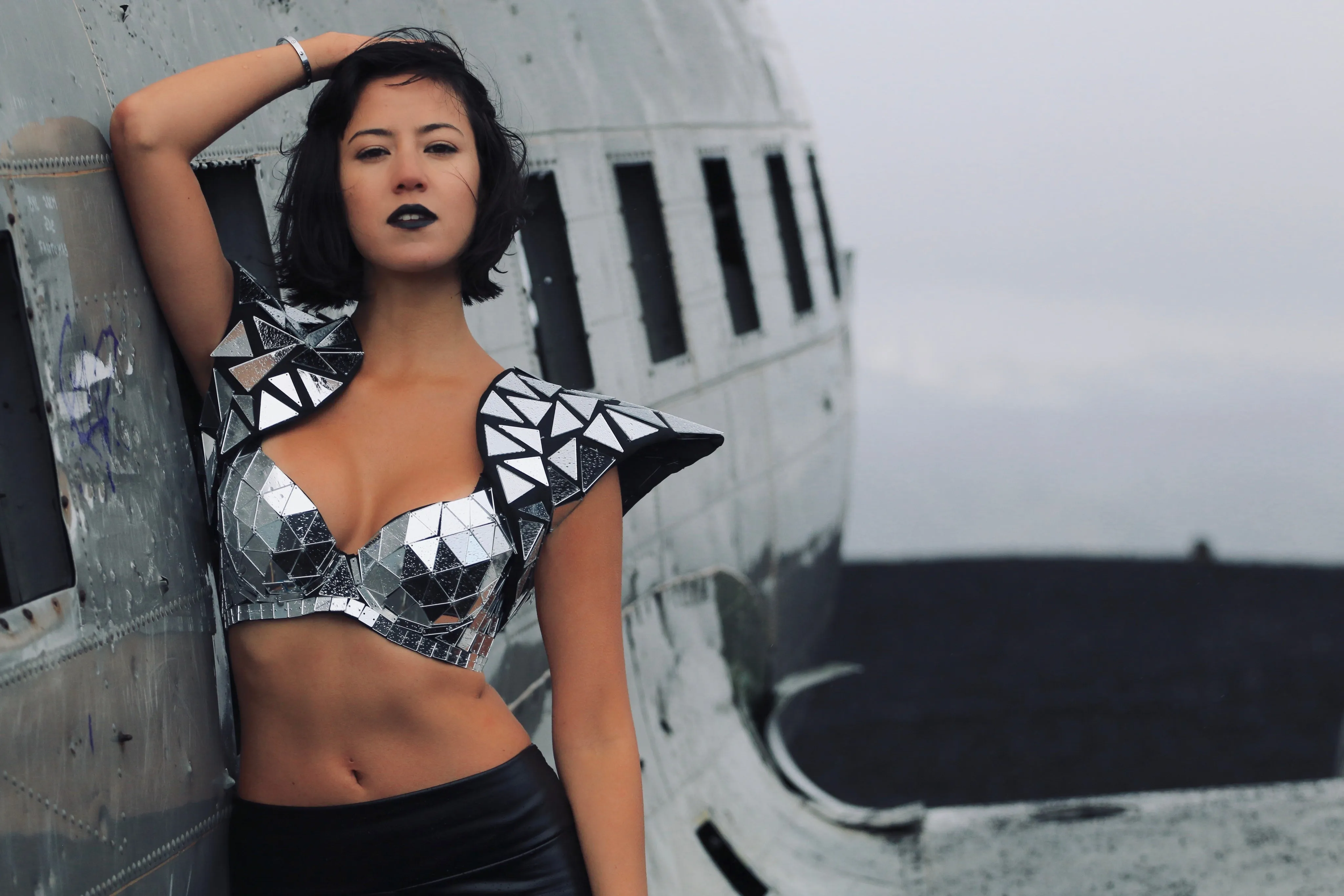 Mind Riot Bra And Jacket Set