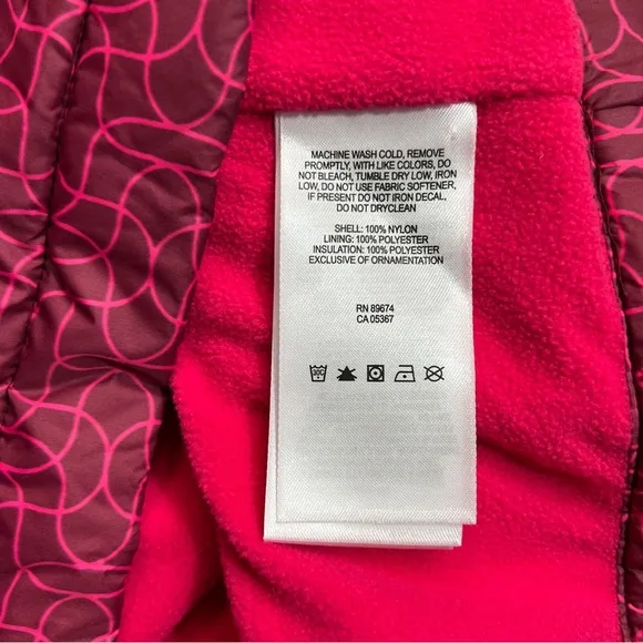 Mountain Hardwear NEW Womens XL Trekkin Insulated Puffer Pink Mini Skirt Pocket