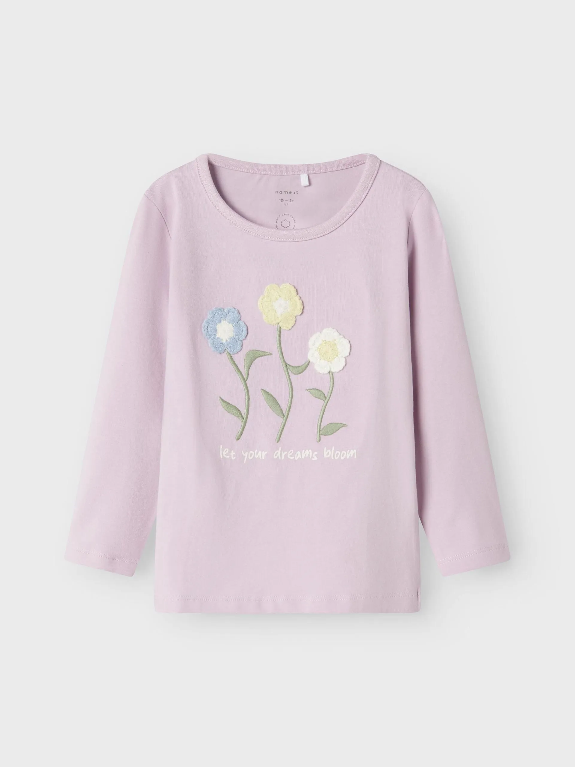NAME IT|  Mini Girl Long Sleeved Top