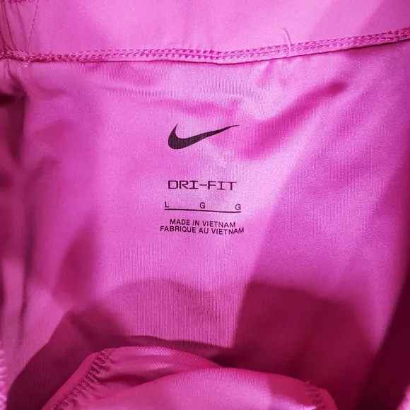 Nike Dri-FIT womens running shorts purple large